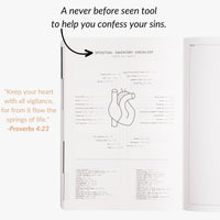 10 Minute Prayer System - Journal and Hourglass (Lasts 6 Months)